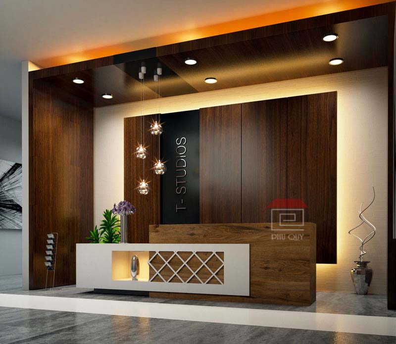 Khu lễ tân đẹp